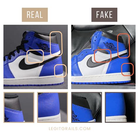 real vs false jordan